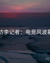 吃瓜专访李记者：电竞风波幕后故事